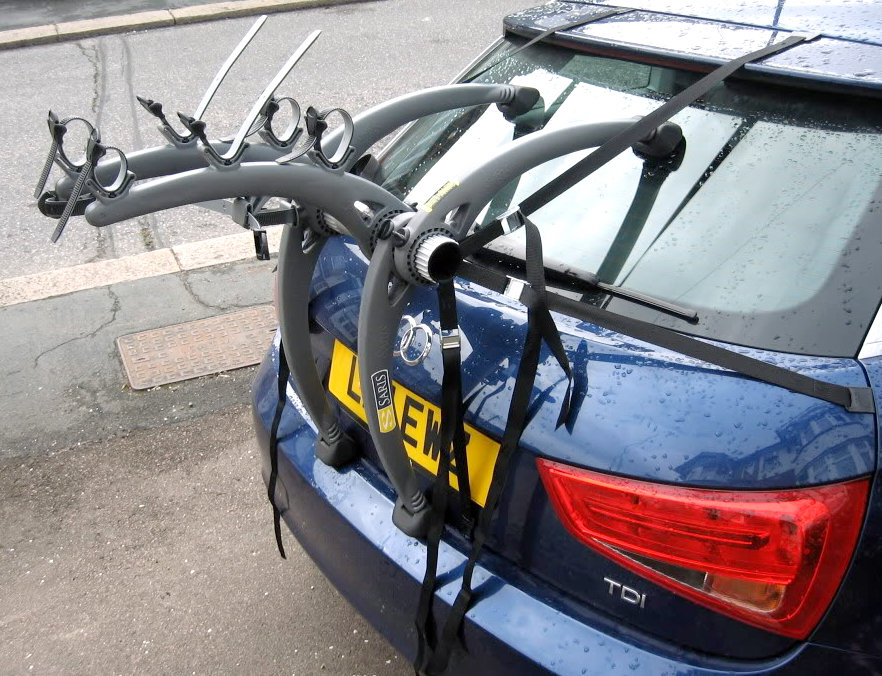 audi a4 bike rack trunk