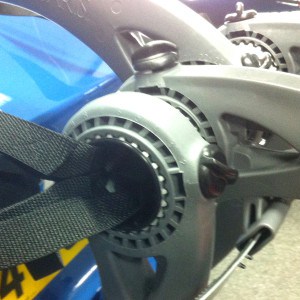 Audi TT Roadster Bike Rack Spline Detail
