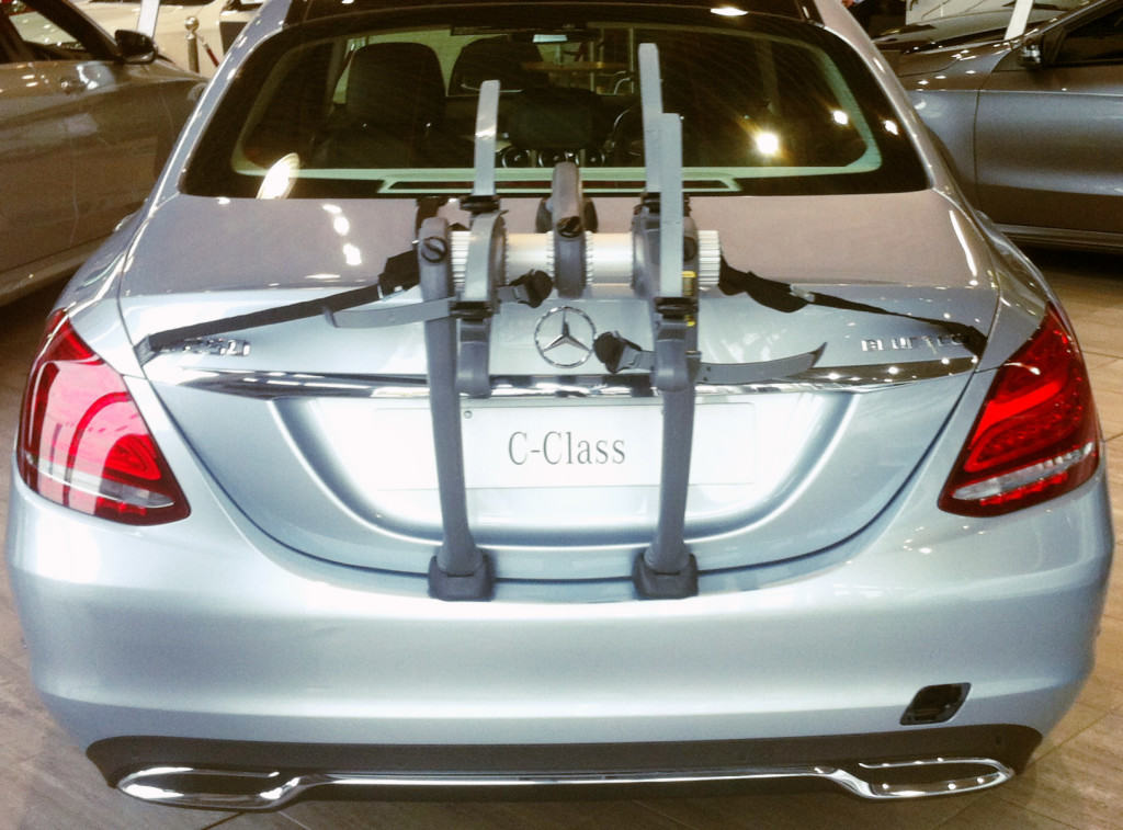 Mercedes C class bike rack